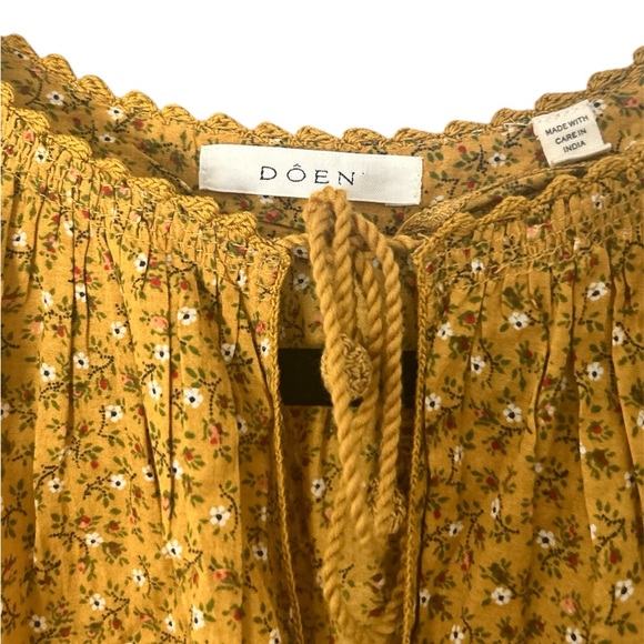 Doen Justine Top in Sun Soaked Foothills Floral Size Large - Picture 4 of 7